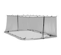 vidaXL Red contra Mosquitos para Gazebo 220 Mesh Negro 6 x 3 x 2 m