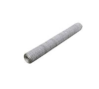 vidaXL Red de Alambre Hexagonal Recubrimiento de PVC Alambrada de Jardín Gallinero Malla Corral 50cmx25m