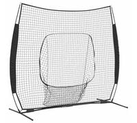 vidaXL Red de Béisbol para Entrenamiento - Deportes al Aire Libre, Equipamiento para Softball, Accesorios para Atletas, Portátil