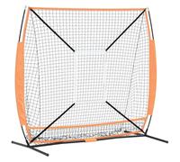 vidaXL Red de Entrenamiento de béisbol para Practicar al Aire Libre, Equipo Flexible para Atletas, Accesorio para el Patio Trasero, Batting de poliéster para Mejorar Habilidades