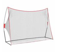 vidaXL Red de Golf - Accesorio para Entrenamiento al Aire Libre, para Practicar Swing, Soporte Ideal para Golfistas