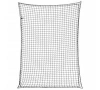 vidaXL Red de Remolque con Cuerda elástica PP Negro 4x3 m