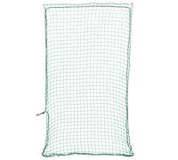 vidaXL Red de Remolque con Cuerda elástica PP Verde 2,5x1,5 m, Red de Carga, Red de Carga para Remolque, Cubierta de Remolque de Malla