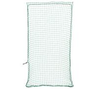 vidaXL Red de Remolque con Cuerda elástica PP Verde 6x3 m, Red de Carga, Red de Carga para Remolque, Cubierta de Remolque de Malla