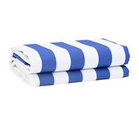 vidaXL Toldo de balcón reemplazo 1000×160 cm Azul Poliéster resistente al agua y protección UV