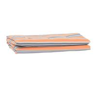 vidaXL Reemplazo de Toldos Azul y Naranja 1000 x 160 cm, Toldo de balcón, solución Moderna Rectangular, con Materiales Resistentes a UV y Agua para Disfrutar al Aire Libre