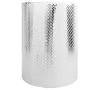 vidaXL Reflector de Radiador de Calefacción de Aluminio 0.6 X 5 m Acabado Texturizado Uso Interior Solución de Panel de Reflexión Térmica Accesorio de Gestión de Retención