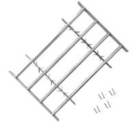 vidaXL Reja de Seguridad para Ventanas Ajustable con 4 Travesaños 700-1050 mm