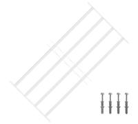 vidaXL Reja de Seguridad para Ventanas con 4 Barras Transversales