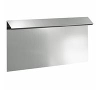 vidaXL Rejilla de caracol plateada, 50 x 3,5 x 25 cm, acero galvanizado