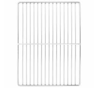 vidaXL Rejilla de Parrilla 40 x 30 cm Acero Inoxidable Plateado