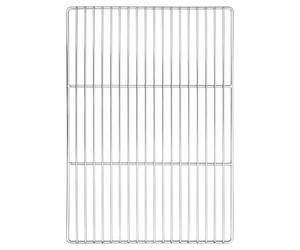 vidaXL Rejilla de Parrilla 50 x 35 cm Acero Inoxidable Plateado | Resistente y hecho para durar de verdad, Se queda firme mientras asas, Ideal para disfrutar de cocinar al aire libre