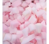 vidaXL Relleno de Espuma triturada Rosa 106 x 23 x 23 cm Poliuretano, Sala de Estar, Proyecto de Arte en Espuma Moderna, Material para Taller Creativo, Suministros de Manualidades para Interiores, Re
