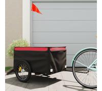 vidaXL remolque para bicicletas remolques para bicicletas remolque de carga para bicicletas