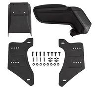 vidaXL Reposabrazos Universal para Coche ABS Negro 13x33x(33-53) cm