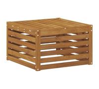 vidaXL Reposapiés de Exterior Madera de Acacia Sólida Natural, Muebles de balcón, diseño Modular Moderno, Resistentes al Clima, para relajación Elegante al Aire Libre