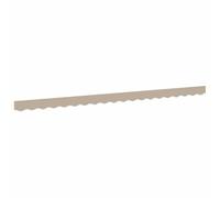 vidaXL Repuesto de Volantes para toldo Beige 430 x 20 cm Poliéster, Lona Resistente al Clima, Tela UV, fácil de Limpiar, Ideal para jardín, ¡naaa Hay Marco