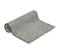 vidaXL Revestimiento de Piedra Gris 250x100 cm, Revestimiento de Estanque de Piedra, Borde de Estanque de Piedra, Borde de Estanque de Revestimiento de Piedra