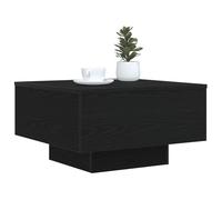 vidaXL Roble Negro 55 x 55 x 31 cm Madera de ingeniería