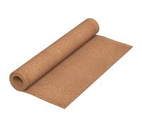 vidaXL Rollo de Corcho Revestimiento Hoja para Colgar Fotos Tablón para Oficina Escuela y Hogar Tablero para Suelos y Paredes 100x200 cm 5 mm