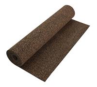 vidaXL Rollo de Corcho Engomado Hoja para Colgar Fotos Tablón para Oficina Escuela y Hogar Tablero para Suelos y Paredes 100x1000 cm 2 mm