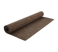 vidaXL Rollo de Corcho Engomado Hoja para Colgar Fotos Tablón para Oficina Escuela y Hogar Tablero para Suelos y Paredes 100x200 cm 5 mm
