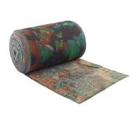 vidaXL Rollo de Yute Camuflaje 25 x 500 cm, Rollo de Tela de Yute Artesanal, Material Ecológico Duradero, Textil Decorativo Orgánico, Beige para DIY