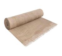 vidaXL Rollo de Yute Natural 160 x 500 cm, Rollo de Tela de Yute Artesanal, Material Ecológico Duradero, Textil Decorativo Orgánico, Beige para DIY