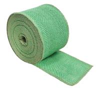 vidaXL Rollo de Yute Verde 10 x 1000 cm, Rollo de Tela de Yute Artesanal, Material Ecológico Duradero, Textil Decorativo Orgánico, Beige para DIY