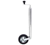 vidaXL Rueda Jockey para Remolque 48 mm Acero galvanizado