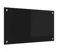 vidaXL Salpicadero de Cocina Negro 70 x 40 cm Vidrio Templado, Cocina, Ideas de diseño Moderno para Espacios pequeños, distribuciones eficientes, decoración Elegante y Accesorios funcionales Que revo