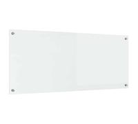 vidaXL Salpicadero de Cocina Transparente 120 x 50 cm Vidrio Templado, Diseño Elegante de Cocina, Resistente Vidrio para Salpicaduras, Toque Moderno, fácil de Instalar y actualizar