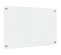 vidaXL Salpicadero de Cocina Transparente 80 x 50 cm Vidrio Templado, Diseño de Cocina Moderno: Backsplash de Vidrio Duradero, Pared Resistente al Calor, estética renovadora