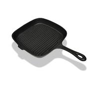 vidaXL Sartén grill de hierro fundido 24 x 23 cm