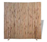 vidaXL Separador de Habitaciones/Panel de Valla de bambú 180 x 180 cm