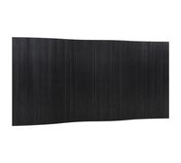 vidaXL Biombo Divisor de bambú Negro Ancho 400 cm Alto 165 cm