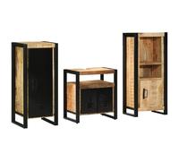 vidaXL Set de Armarios de Baño - ¡una opción de Almacenamiento increíble para tu casa Sala o Cualquier Otro Lugar. Es Todo sobre Mantener tu Espacio ordenado con un Estilo Moderno y