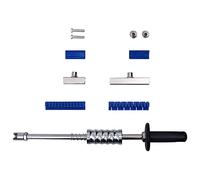 vidaXL Set de Martillo de Inercia 7 Piezas Extractor de Abolladuras Quitar Golpes Herramienta Coche Reparación Fácil de Usar Acero al Carbono