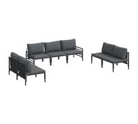 vidaXL Set de Muebles de Jardín Modular - Flexible, Compacto y Cómodo