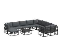 vidaXL Set de Muebles para Jardín Reuniones en el Patio o Cenas al Aire Libre