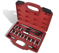 vidaXL Set Escariadores para Limpieza Inyectores Coche Modelo Diésel 17 Pzas