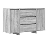 vidaXL Sideboard Gris Sonoma 120x41x75 cm Madera elaborada
