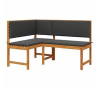 vidaXL Silla de Jardín Marrón 140 x 100 x 91cm Madera Maciza de Acacia