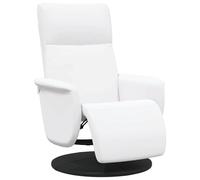 vidaXL Silla de masajes reclinable 71 x 90 x 105 cm Cuero sintético, Sillón de Masaje reclinable, de Cuero sintético, rotativo, ergonómico, para relajarte en el salón, ¡Ajusta y Disfruta