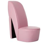 vidaXL - Silla en Forma de Zapato de tacón Alto, Color Rosa