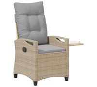 vidaXL Sillas de jardín reclinables 56 x 60 x 112 cm Acero