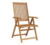 Vidaxl sillas plegables de jardín 2 uds madera maciza acacia marrón