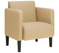 vidaXL Sillón con reposabrazos Tejido Pana Gris Verdoso 54 cm, sofá Individual, sofá cómodo, sillón de televisión, sofá, Asiento de sofá