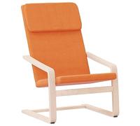 Sillón De Relax De Tela Amarillo Oscuro Vidaxl