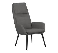 Vidaxl sillón de relax de tela gris claro